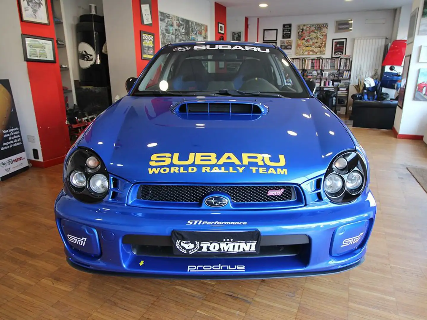 Subaru Impreza 2.0 turbo 16V STI  replica WRC stradale Bleu - 2