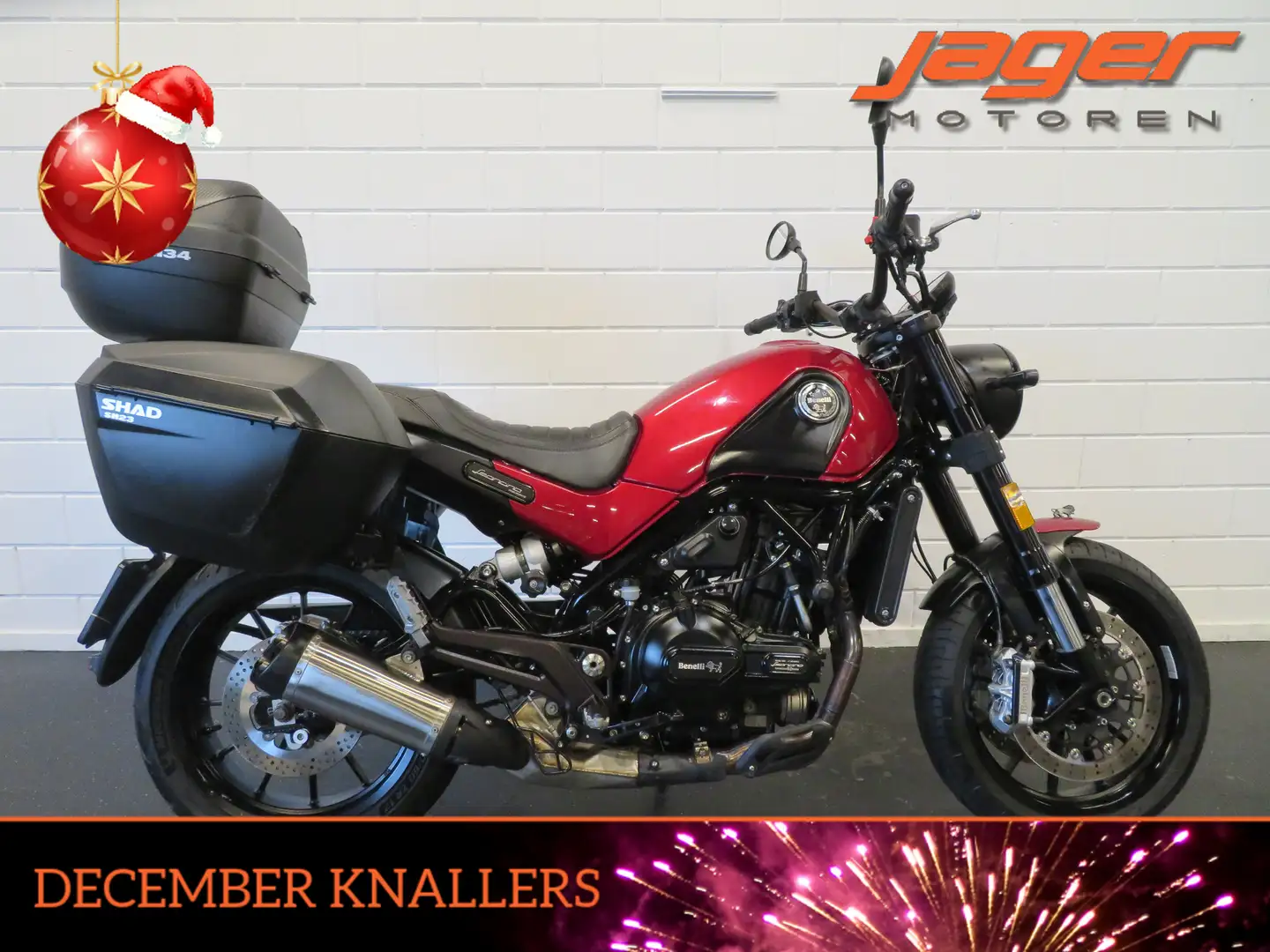 Benelli Leoncino 500 ABS STOERE BIKE! Roşu - 1