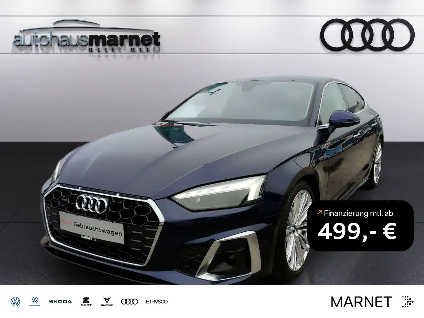 Audi A5 40 TDI quattro S line*Navi*Matrix*A Mavi - 1
