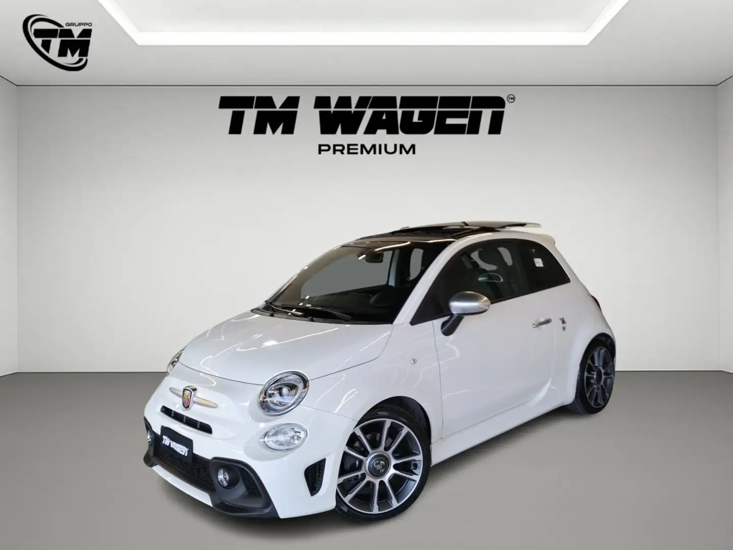 Abarth 595 1.4 t-jet Turismo 165cv auto - TETTO APRIBILE Blanc - 1