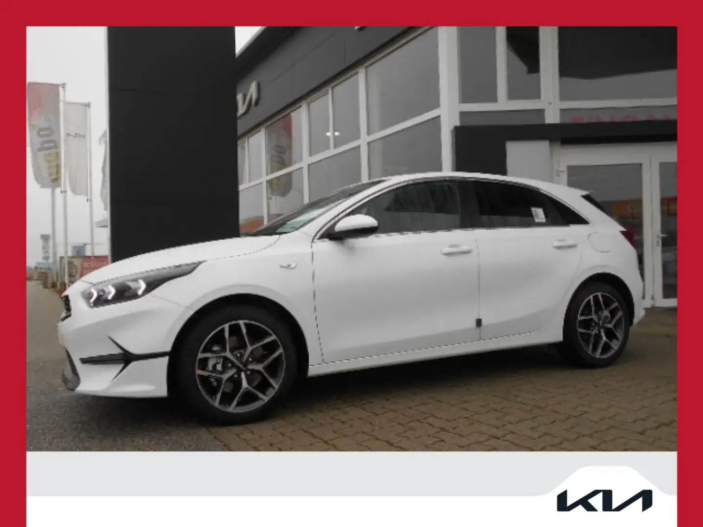 Kia Ceed / cee'd ceed 1,0 T-GDI GPF Silber Weiß - 1