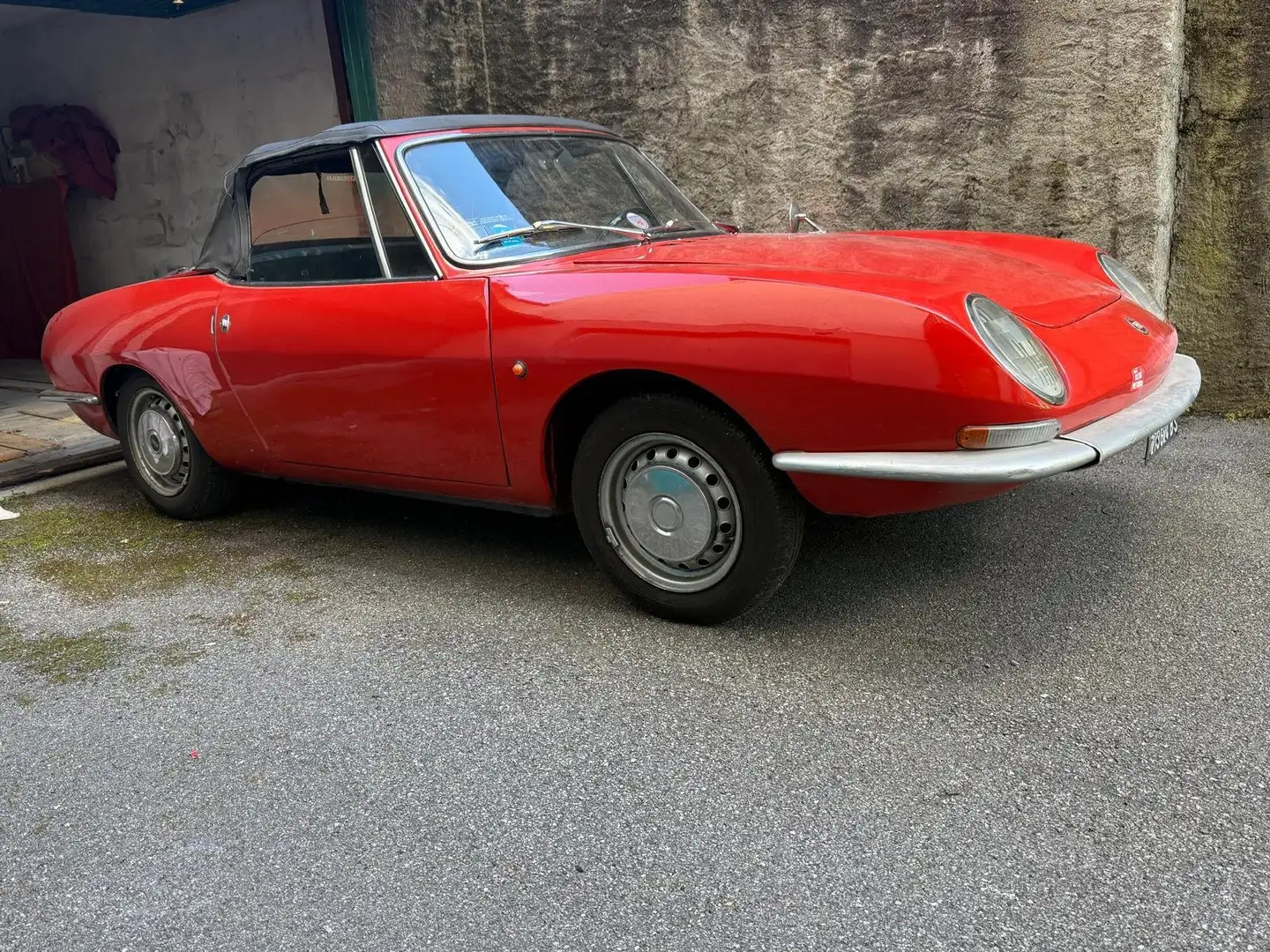 Fiat 850 Spyder Rouge - 1