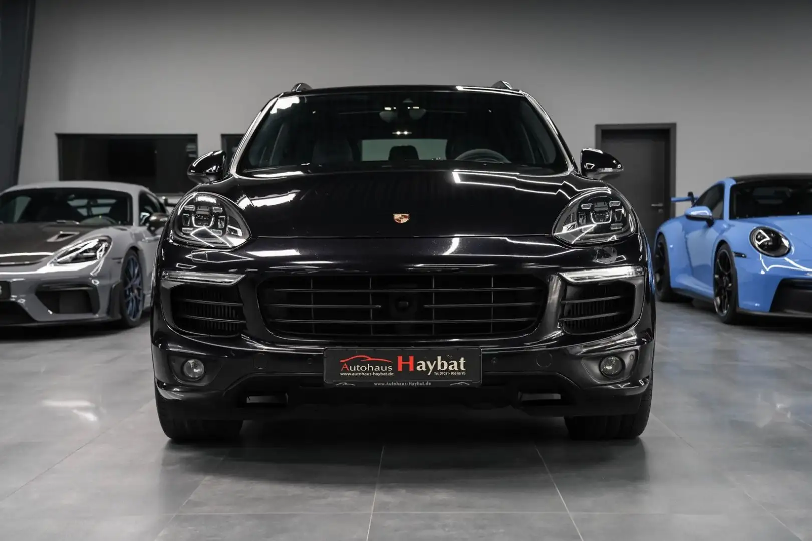 Porsche Cayenne S Diesel Sport Design PDLS+Pano-VOLL Nero - 2