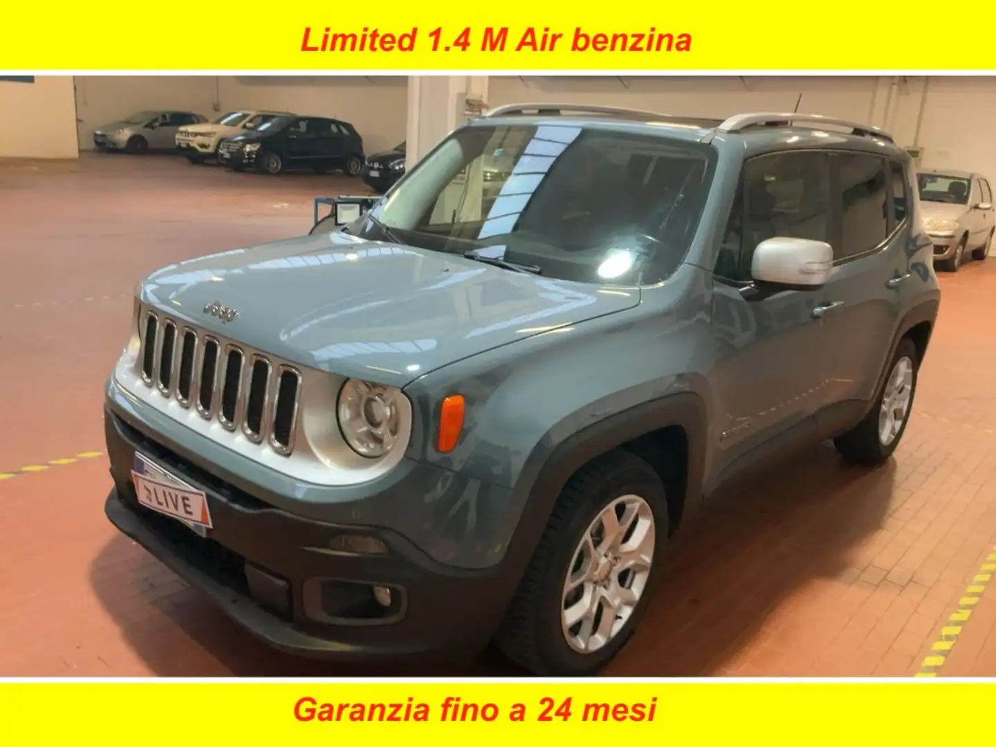 Jeep Renegade Renegade 1.4 m-air Longitude fwd 140cv my16 Grigio - 1