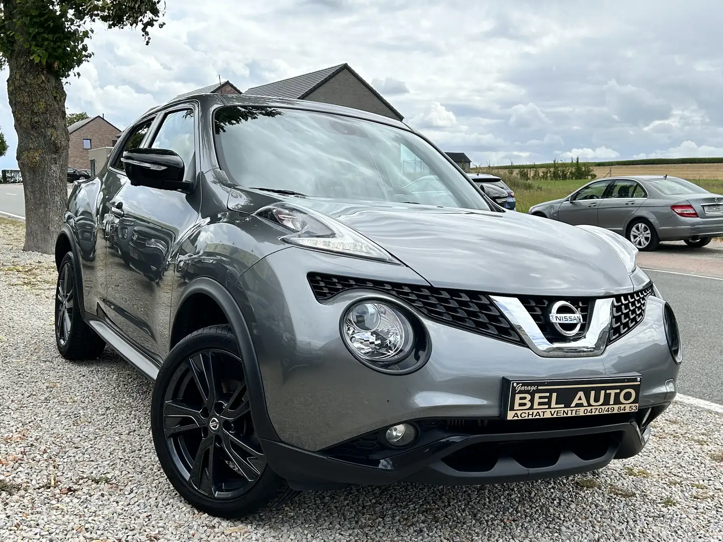 Nissan Juke Juke 1.2 DIG-T 2WD-Cuir-Cilim-t pano full op Gris - 1