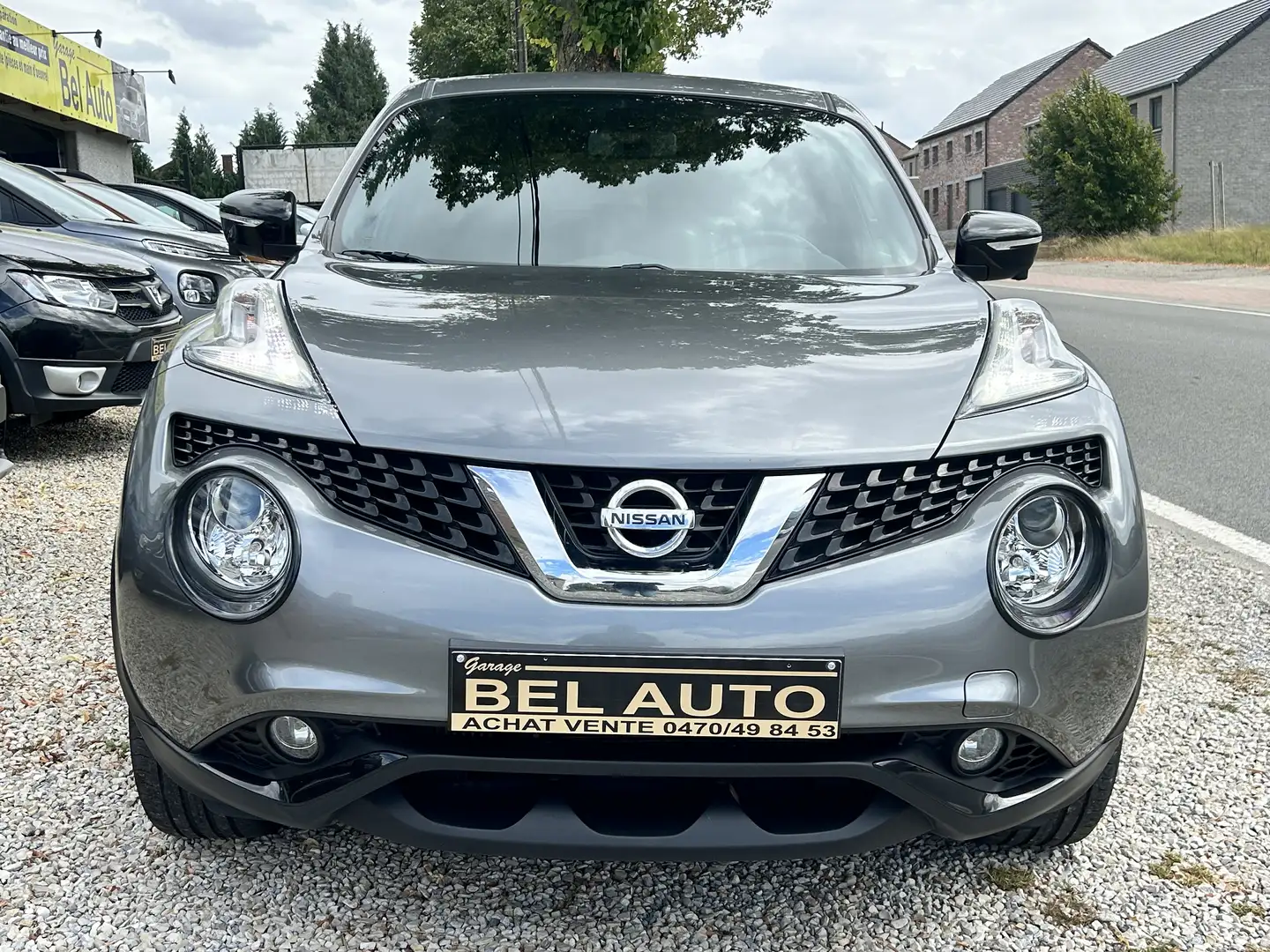 Nissan Juke Juke 1.2 DIG-T 2WD-Cuir-Cilim-t pano full op Gris - 2