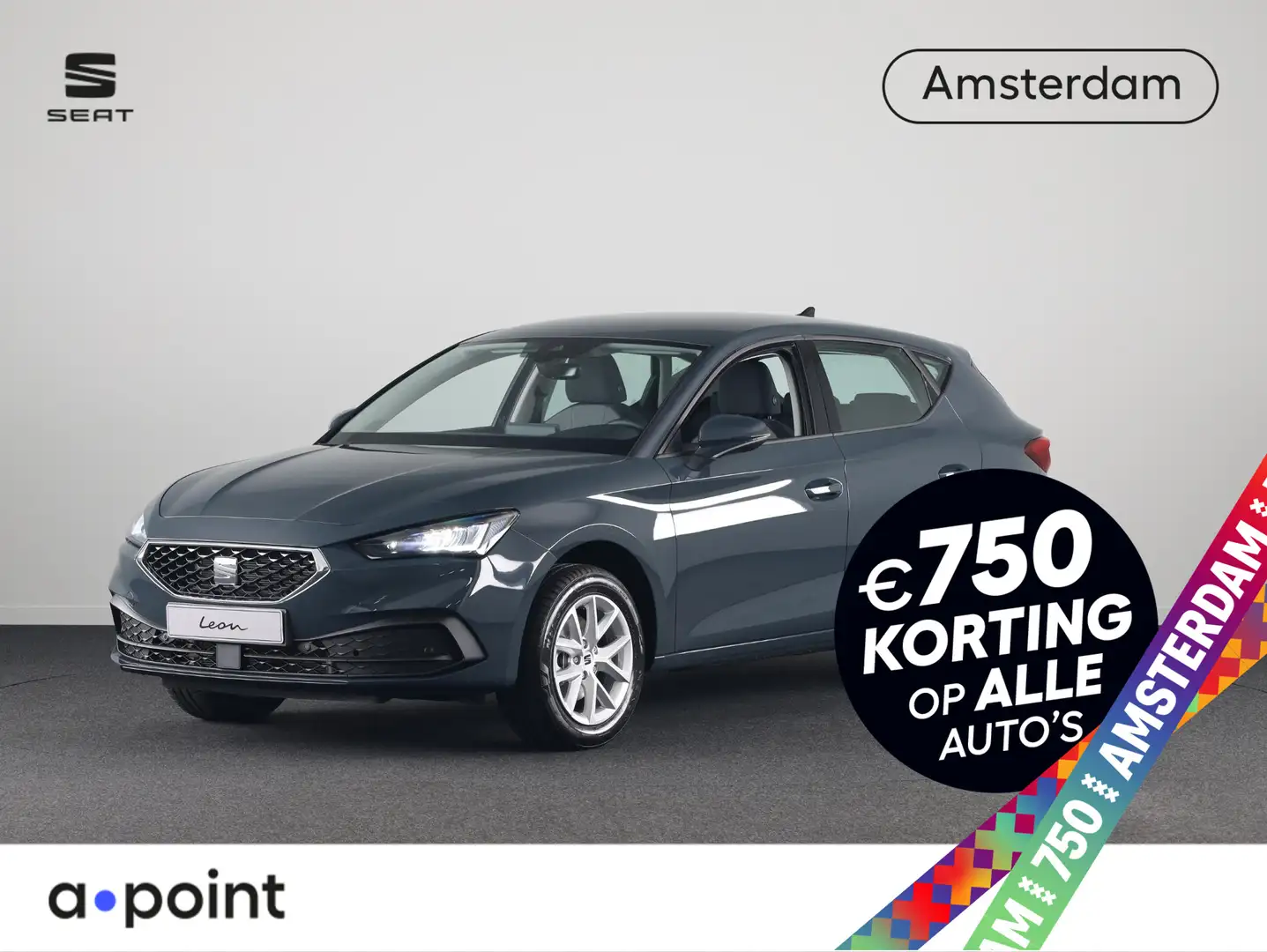 SEAT Leon Style 1.5 TSI 115pk Hatchback 5 deurs 6 ver | nieu Blauw - 1