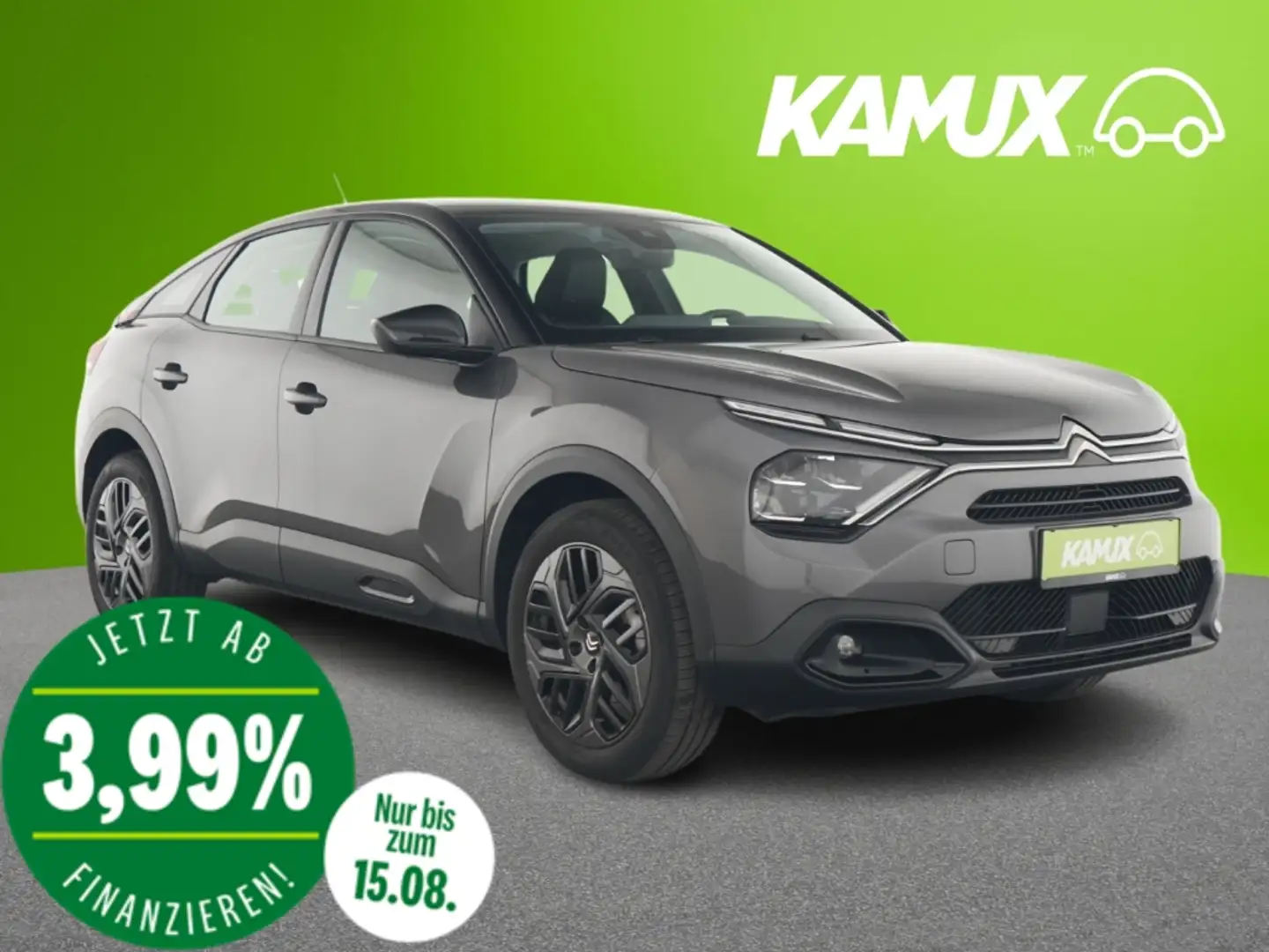 Citroen C4 1.2PureTech Aut.Feel Pack+LED+CARPLAY+KAMERA Grau - 1