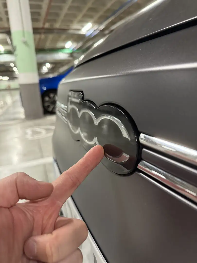 Fiat 500e Icon 320 km 87kw 118cv Gris - 2