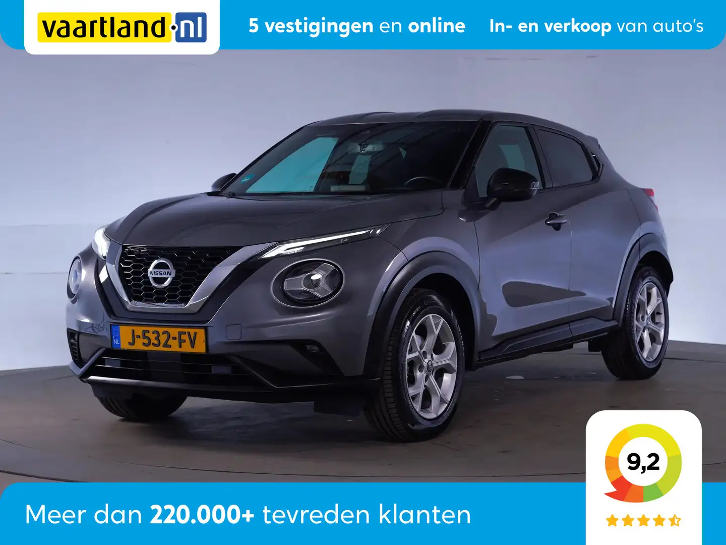 Nissan Juke 1.0 DIG-T N-Connecta [ LED Climate Apple/Android C Grijs - 1