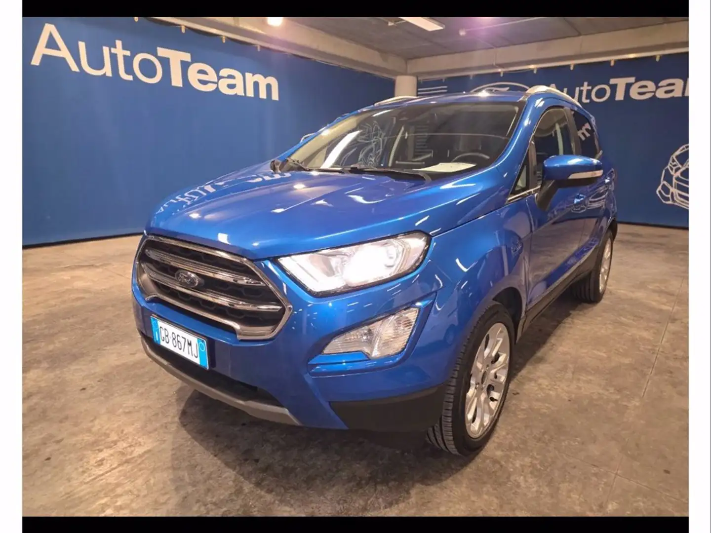 Ford EcoSport 1.0 ecoboost titanium s&s 125cv my20.25 Bleu - 1