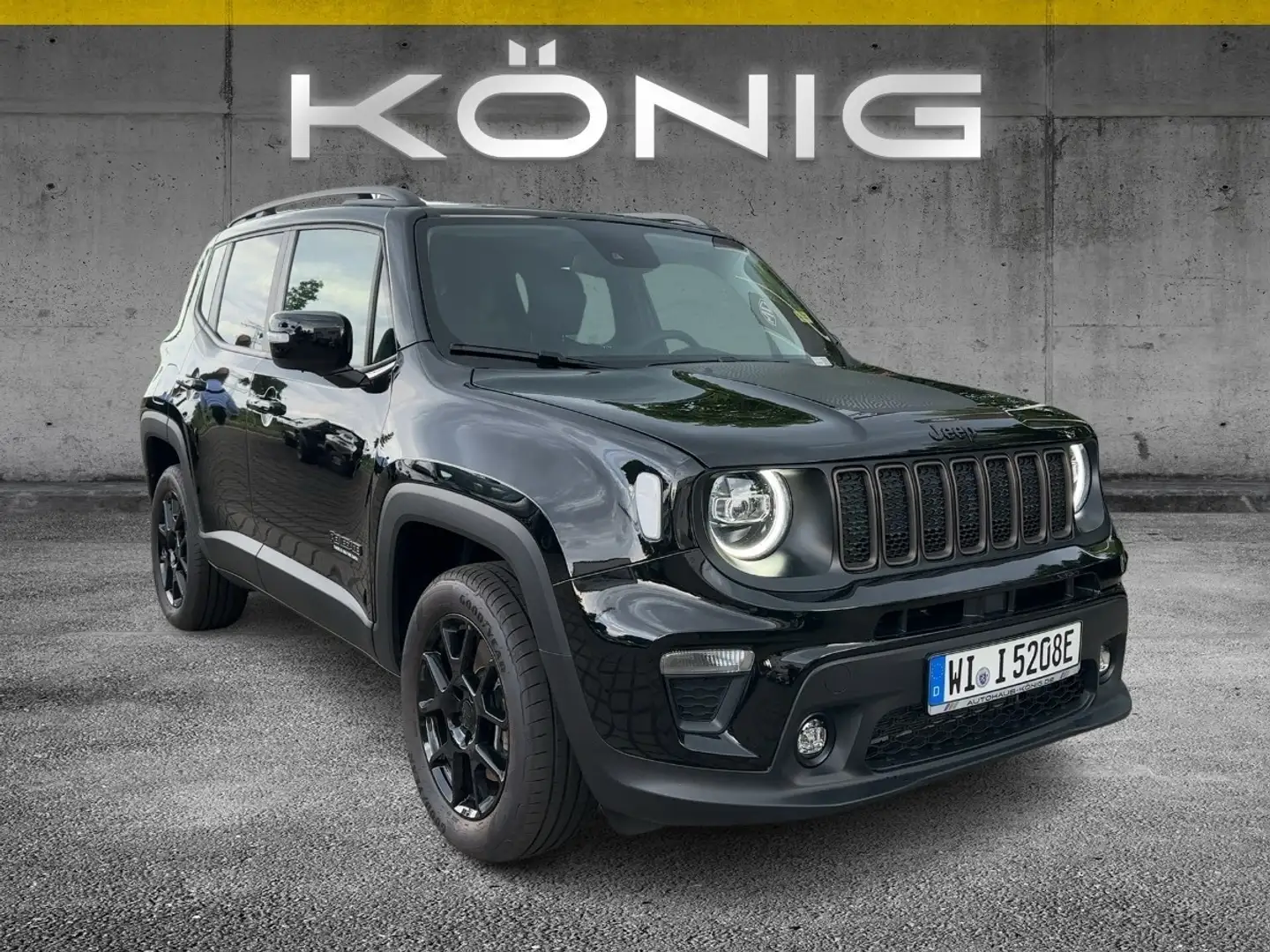 Jeep Renegade 1.3 PHEV Up Automatik 4x4 Klima* Schwarz - 2