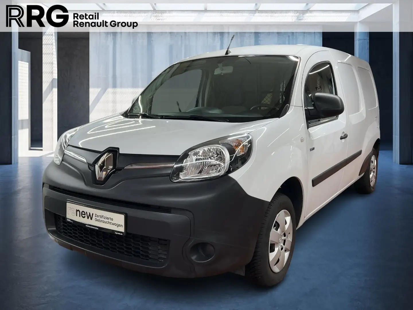 Renault Kangoo E-TECH Z.E. 33 MAXI BATTERIEMIETE Blanc - 1