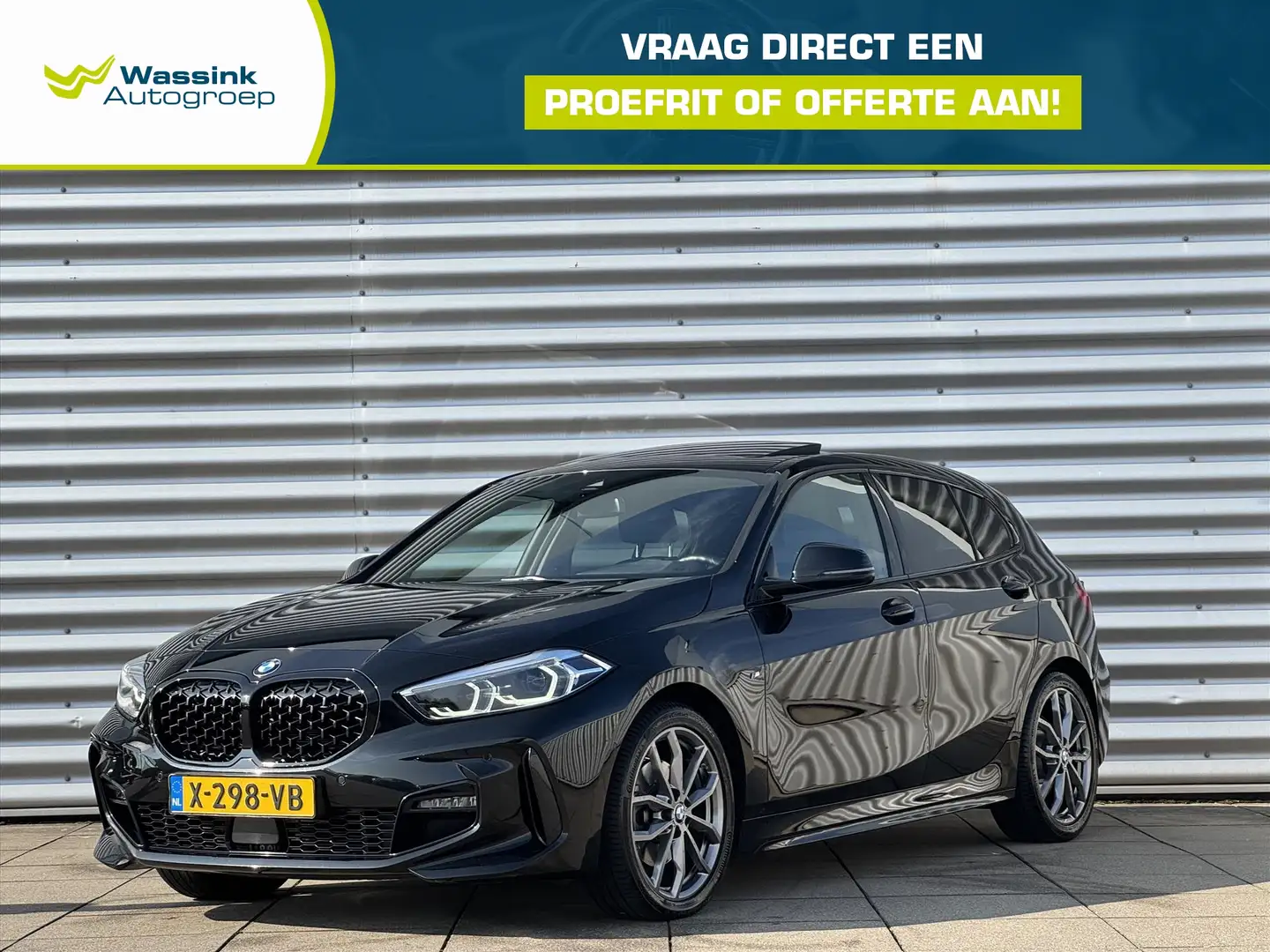 BMW 118 1-Serie (f40) 118i 136pk M-Pakket Automaat Executi Noir - 1