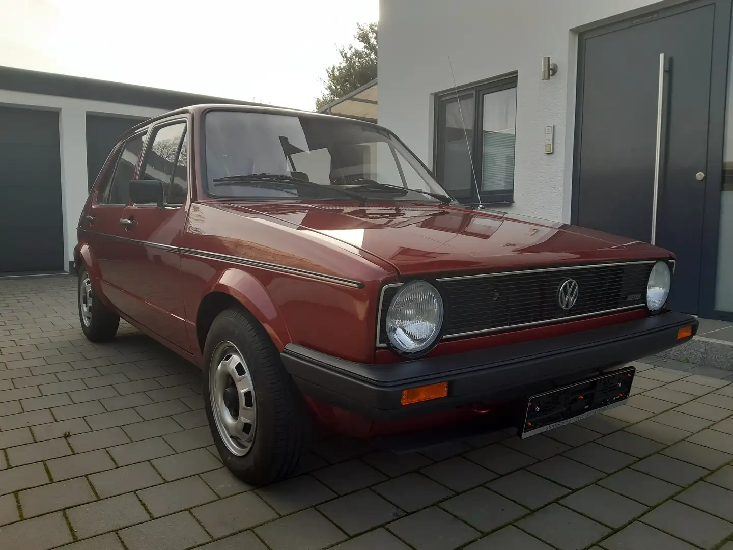 Volkswagen Golf CL Diesel Autom. m. H.-Zul. Top gepflegt Roşu - 2