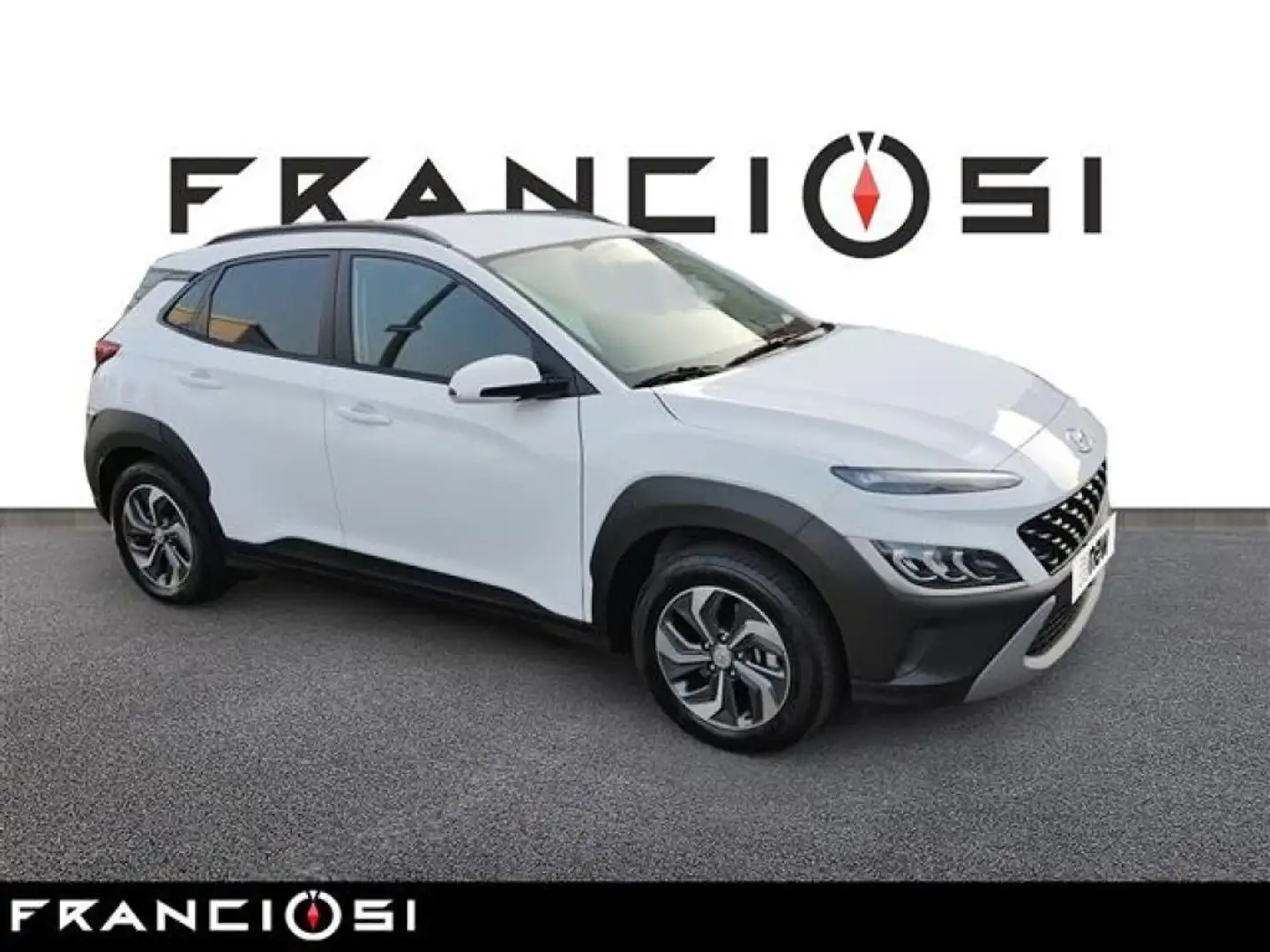Hyundai KONA 1.6 GDi HEV 141cv XLine Safety Pack 2WD DCT Bianco - 2