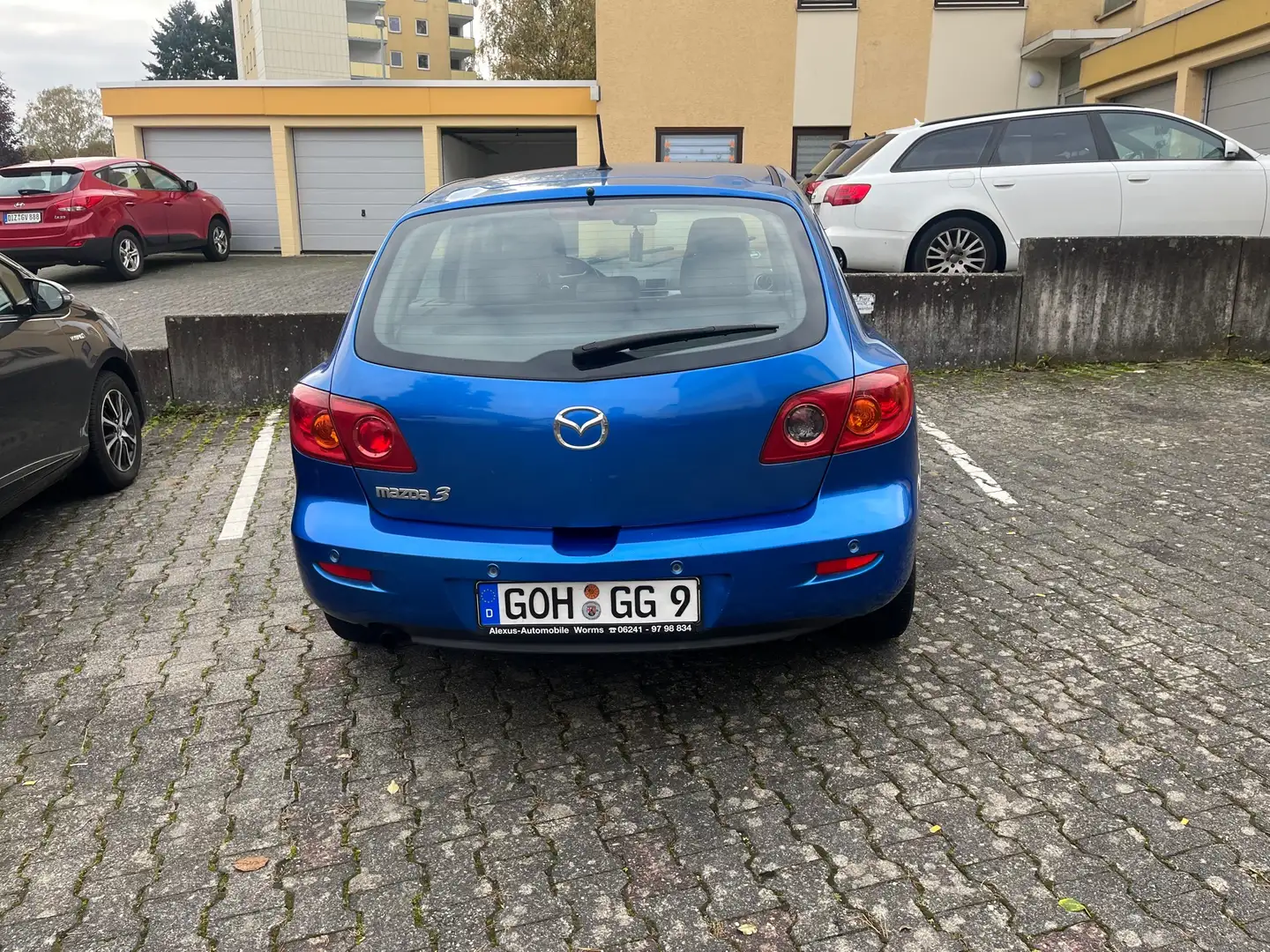 Mazda 3 1.6 Comfort TÜV Neu!!!!! 76000 Niebieski - 2