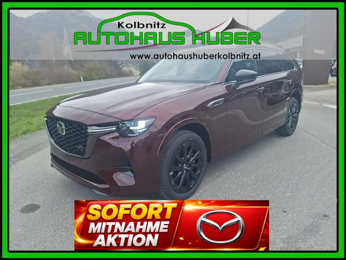 Mazda CX-80 CD254 AUT AWD HOMURA PLUS BLOP 7SITZE MY26 Rot - 1
