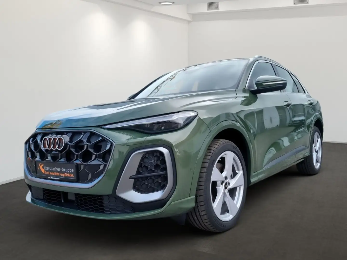 Audi Q5 TDI S line Int. S Tech pro MMI exper. pro Groen - 2