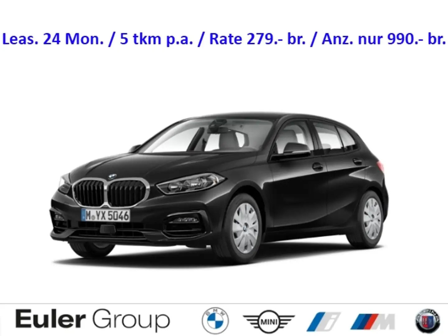 BMW 118 i 5t Sport Paket Alu 17'' HUD Navi PDC ACC Komf Zu Schwarz - 1