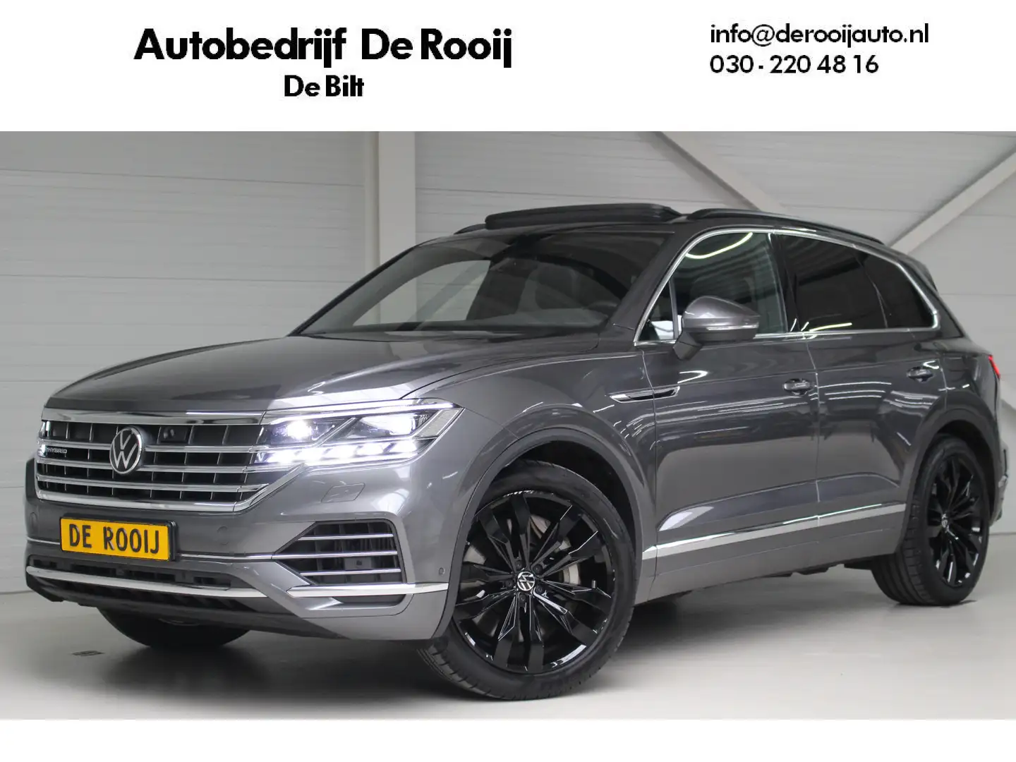 Volkswagen Touareg 3.0 TSi eHybrid 4MOTION Elegance Luchtvering | Tre Grau - 1