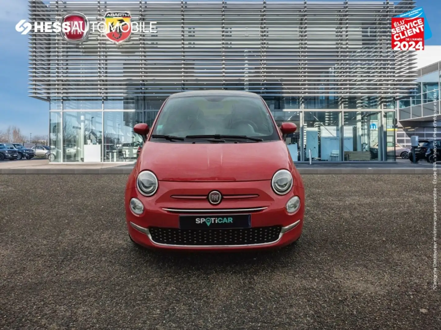 Fiat 500 1.0 70ch BSG S\u0026S (RED) - 2