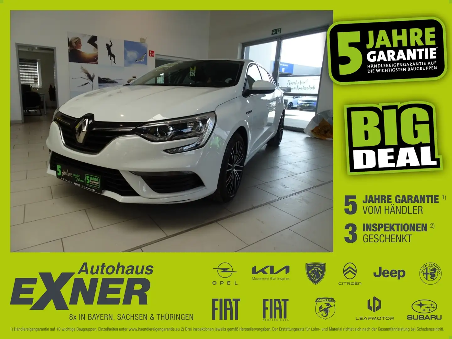 Renault Megane IV Grandtour LIFE 1.3TCe Klima Bianco - 1