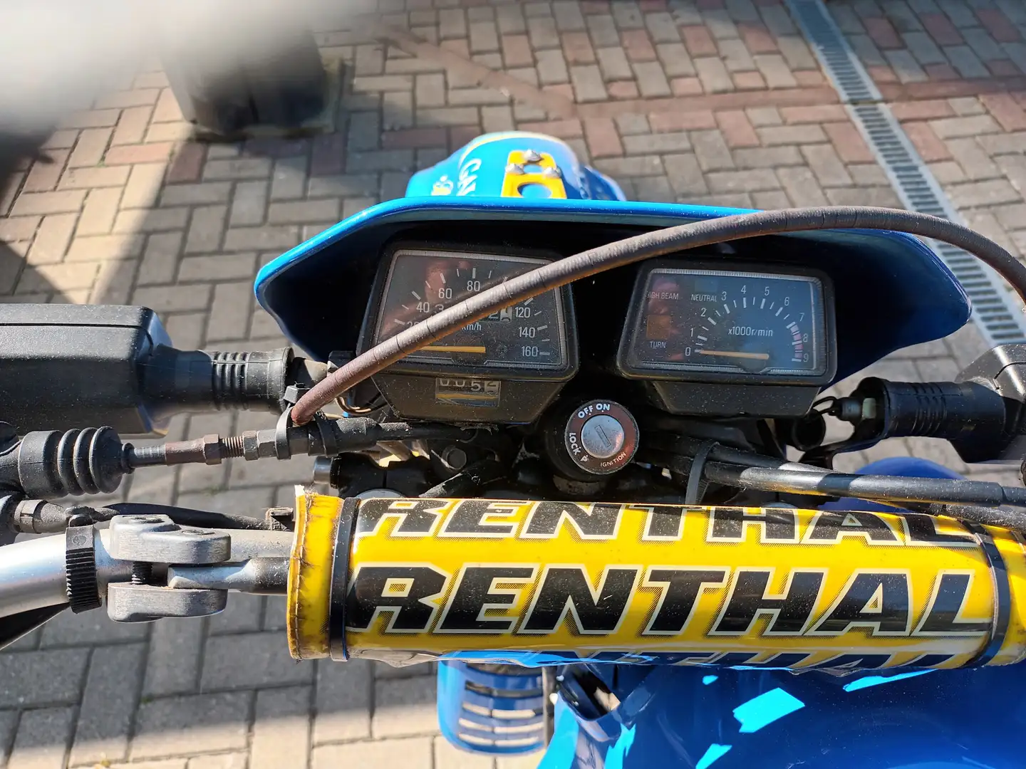 Yamaha XT 600 XT600Z Blau - 2