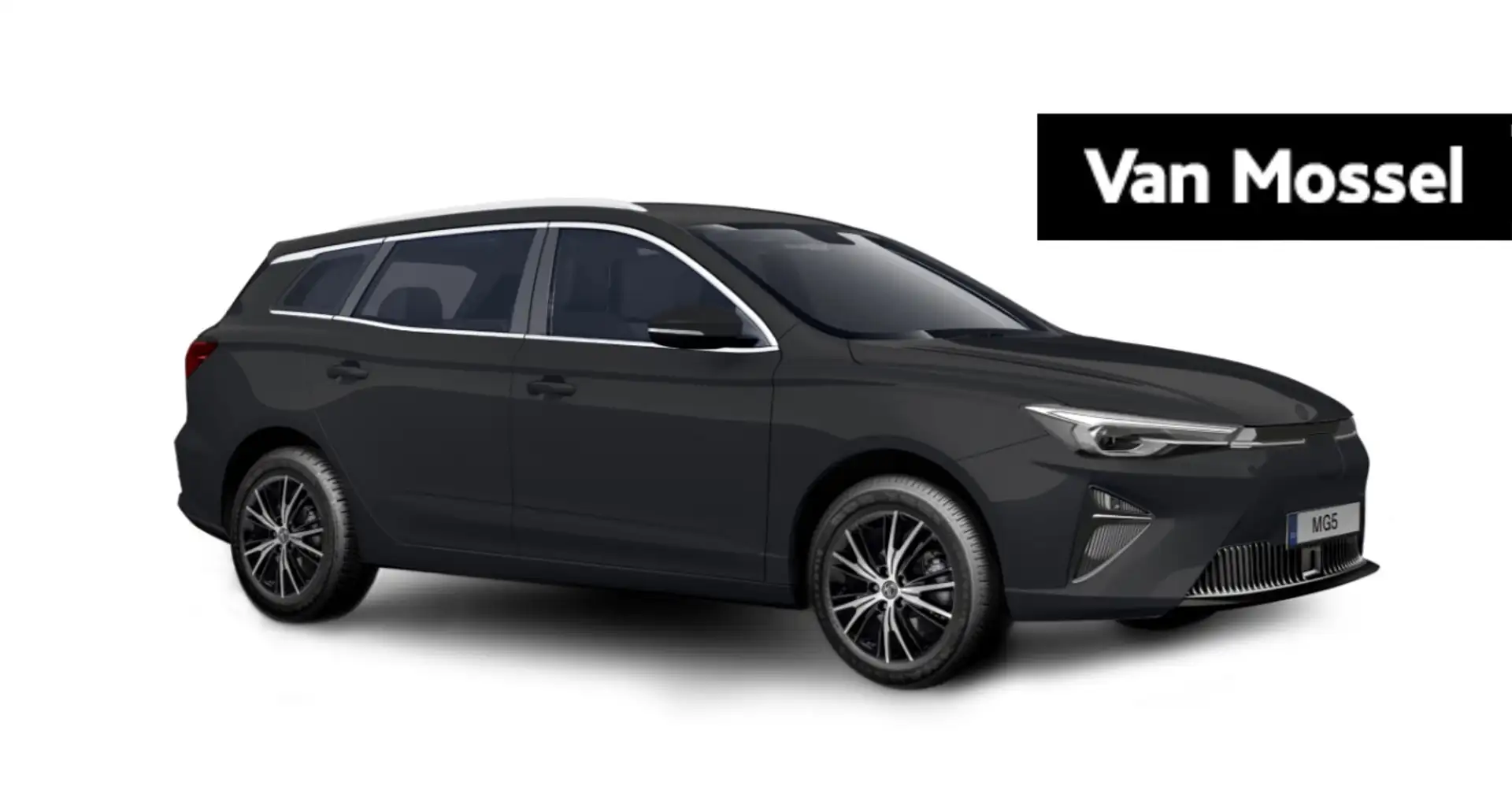 MG MG5 Long Range Luxury 61 kWh Zwart - 1
