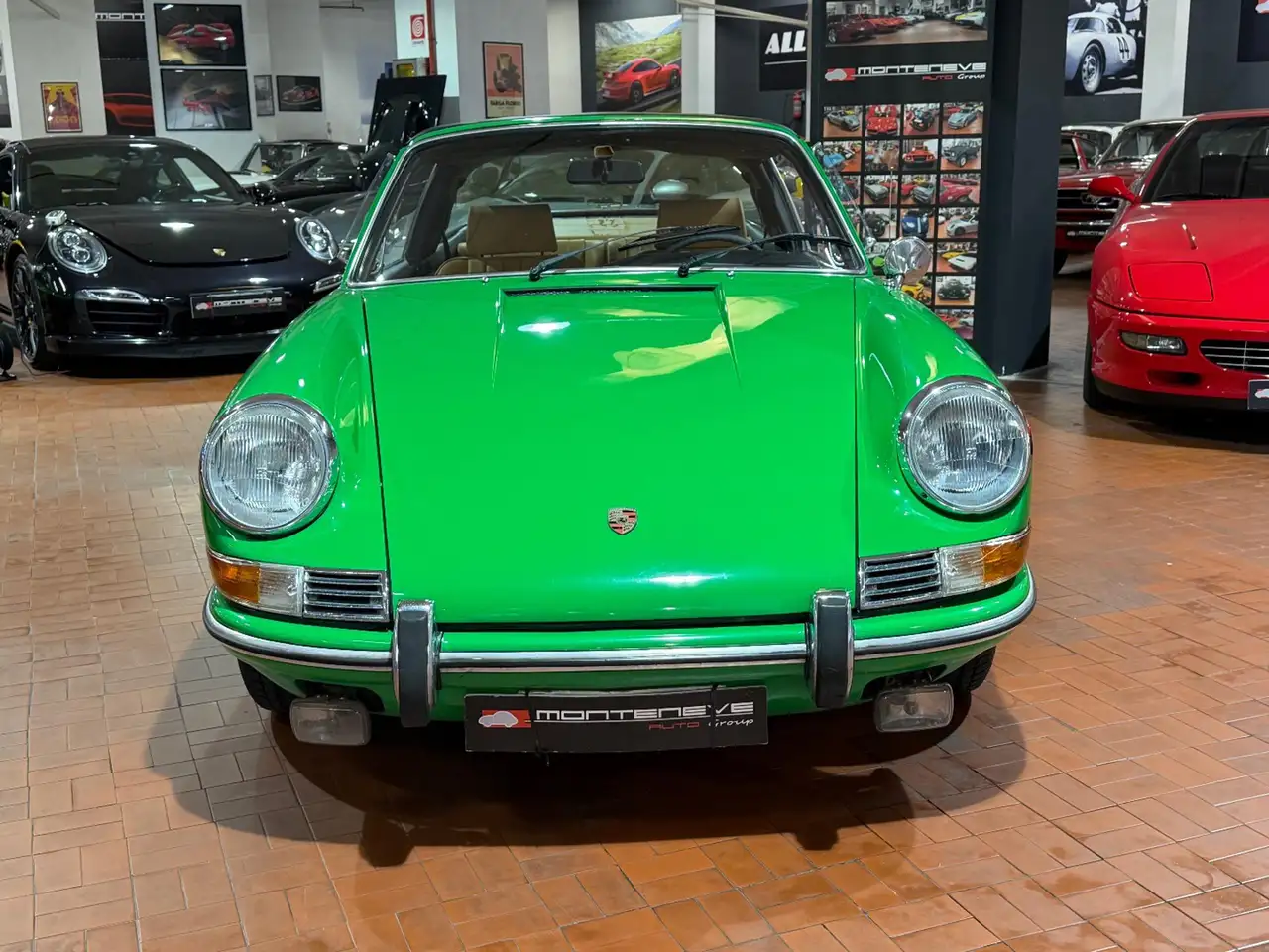 Porsche 911 Targa 2.2T Conda Green-Pelle Beige-Service book, foto 2