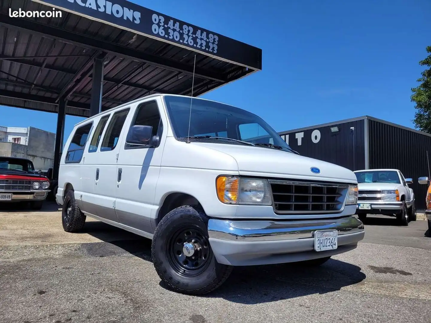 Ford Econoline E150 5.8 V8 van Bílá - 2