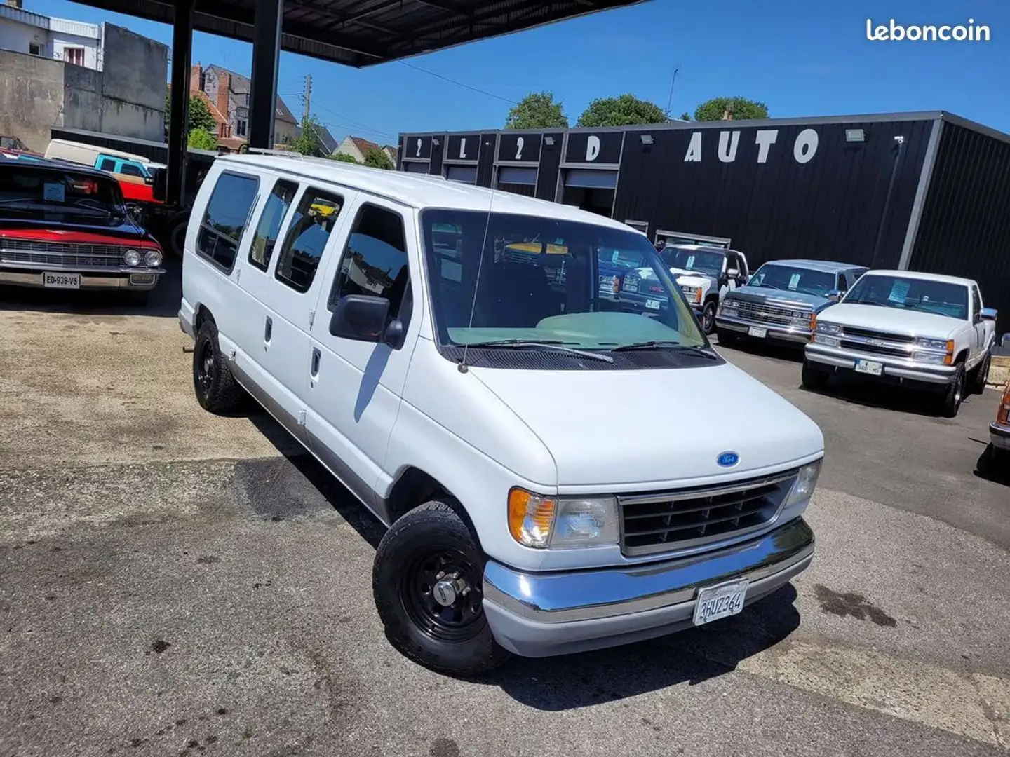 Ford Econoline E150 5.8 V8 van Bílá - 1