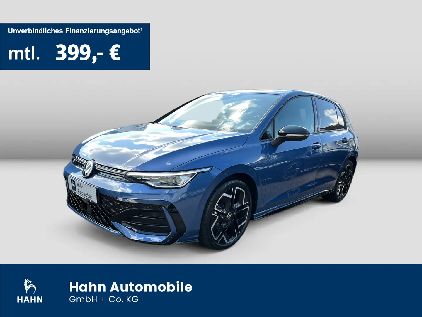 Volkswagen Golf VIII 1.5 TSI R-Line Black Style LED-Plus Blauw - 1