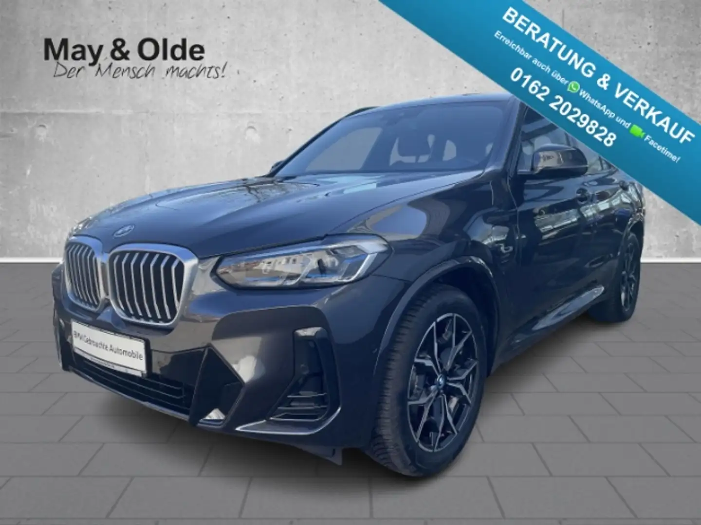 BMW X3 xDrive 30e M Sport HUD Laser AHK Navi LED Ambiente Grijs - 1