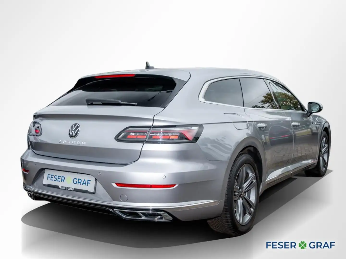 Volkswagen Arteon Shooting Brake R-Line 2.0TSI DSG LED/AHK Silber - 2