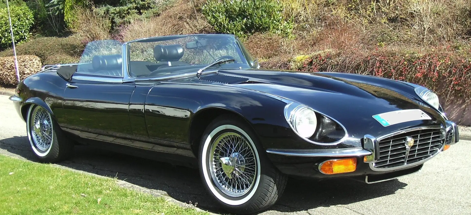 Jaguar E-Type Schwarz - 1