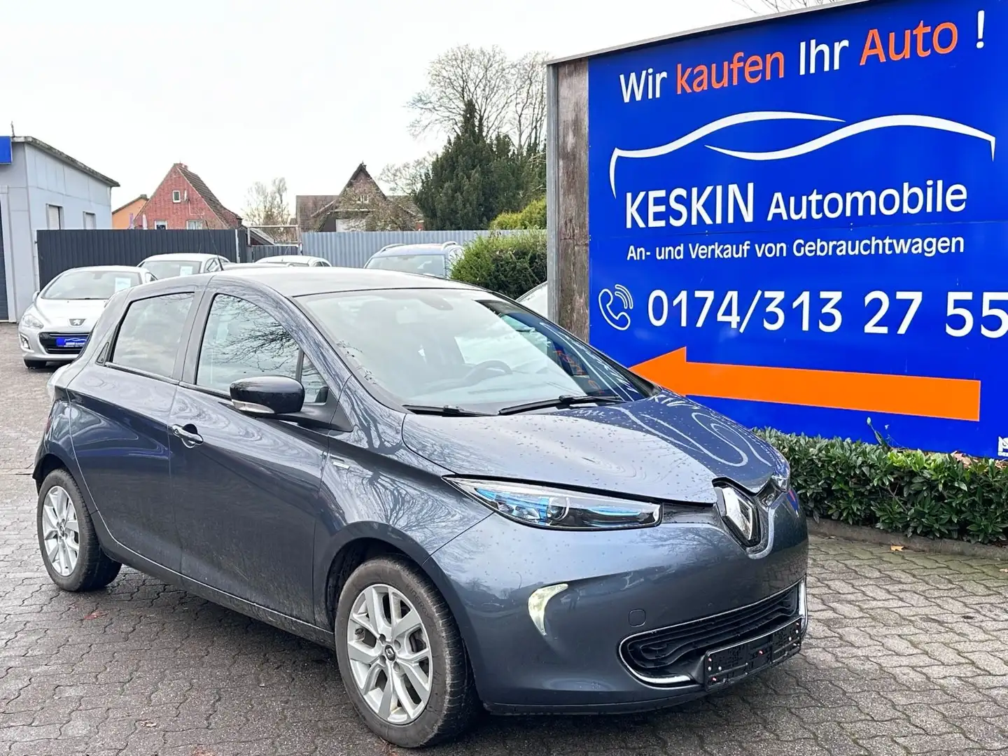 Renault ZOE Zoe Limited*NAVI*TEMPOMAT*ALU*PDC* Grau - 2