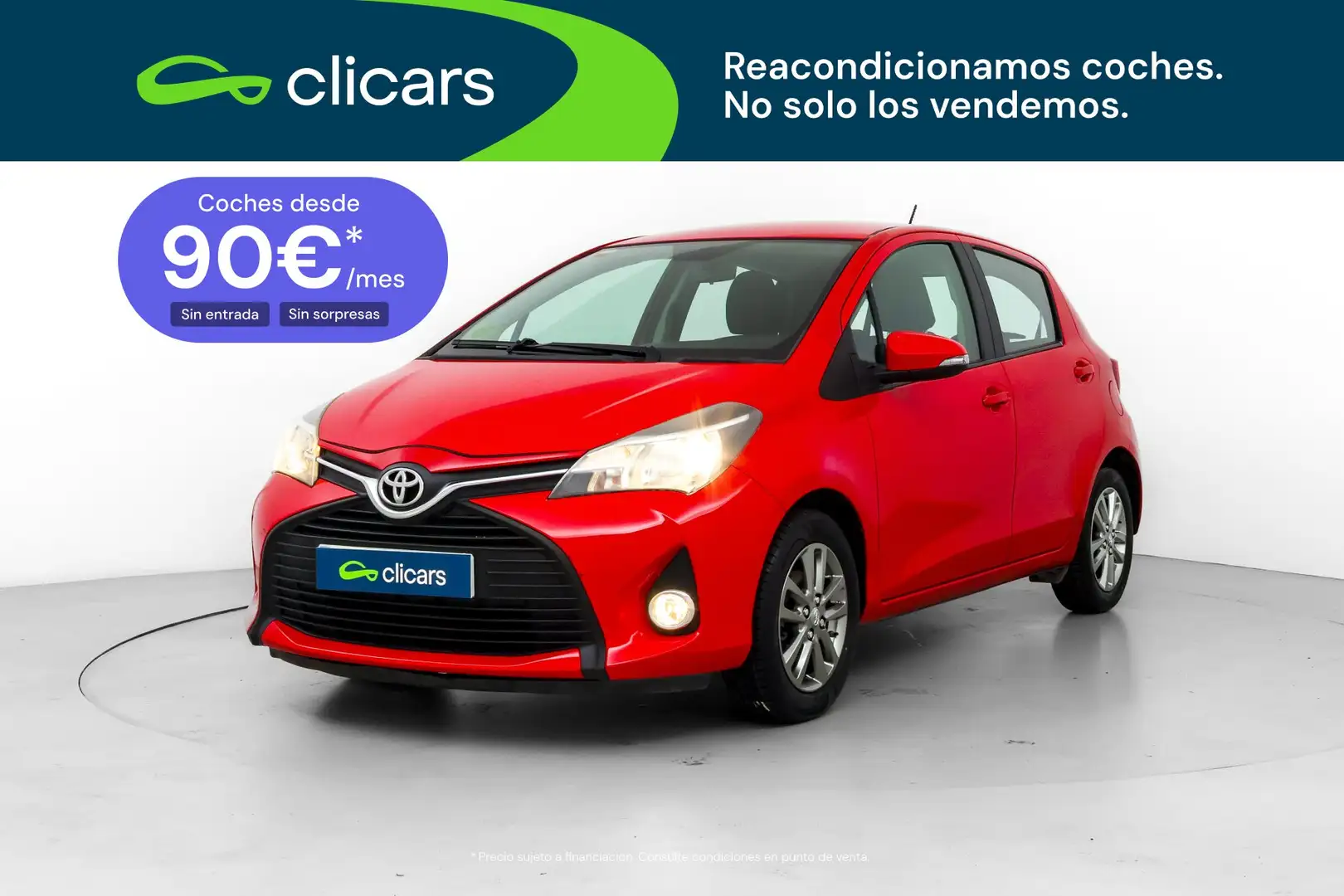 Toyota Yaris 1.0 City Rojo - 1