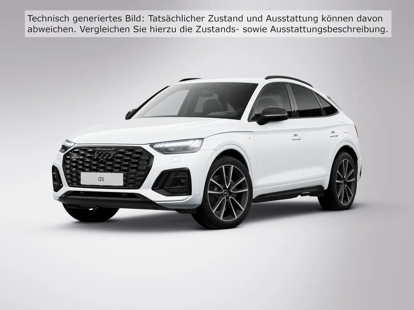Audi Q5 TFSI e S line 50 e qu. S tr. Weiß - 2