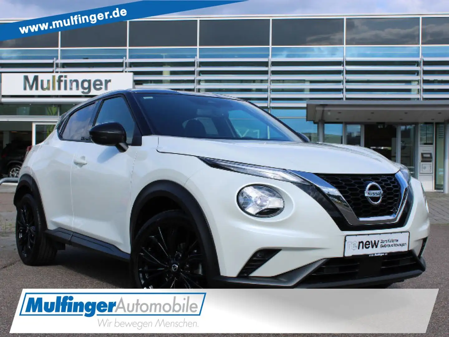 Nissan Juke 1.0DIG-T DCT Enigma Kamera Sitzh. AHK 19" LED Weiß - 1