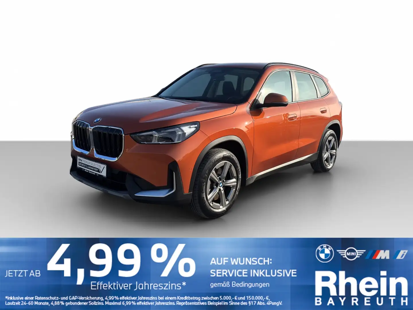 BMW X1 xDrive23i Navi AdapLED Parking Assistant Shz Navi Orange - 1
