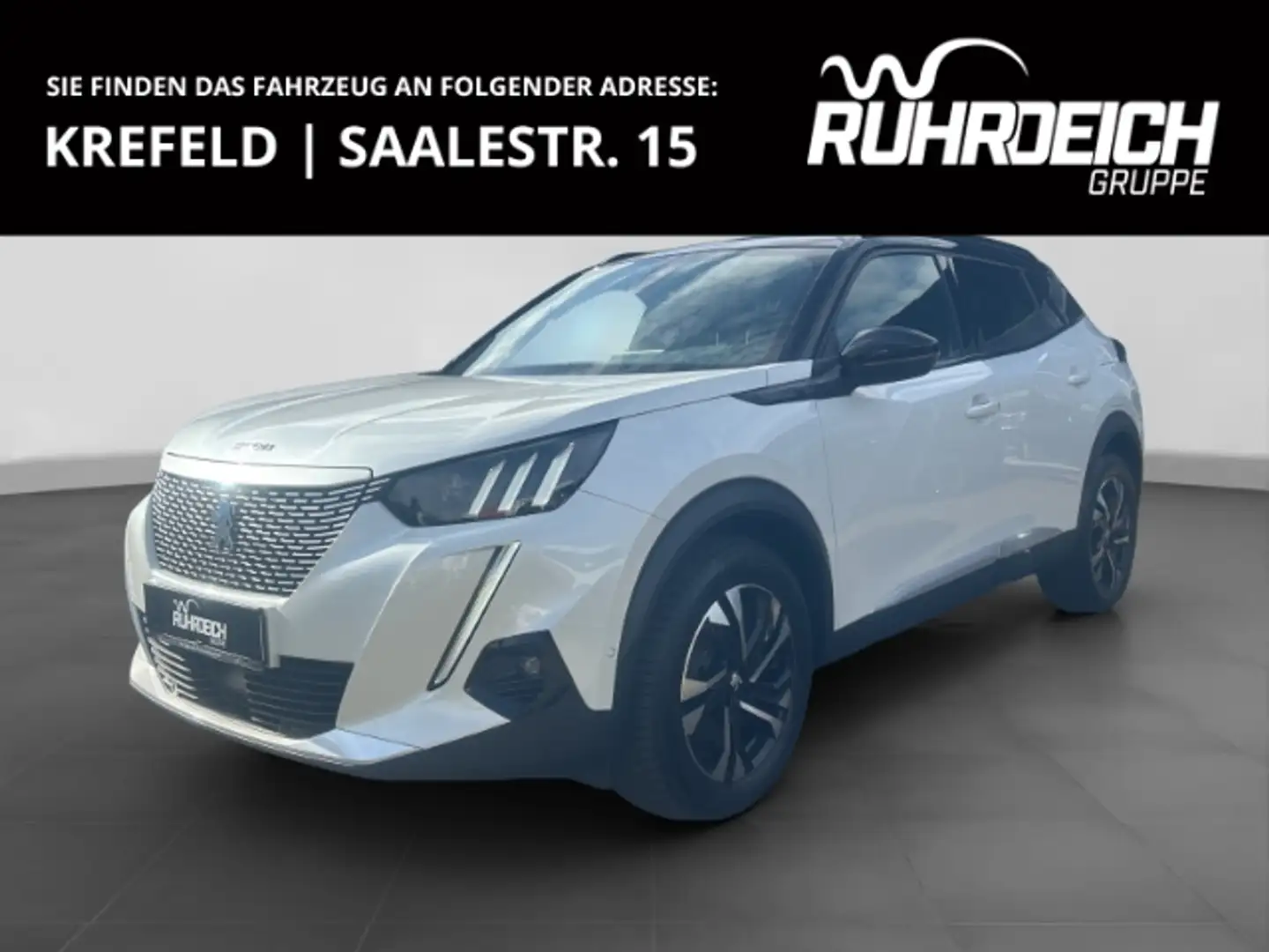 Peugeot 2008 E GT 136 Navi LED Apple CarPlay Digitales Cockpit Weiß - 1