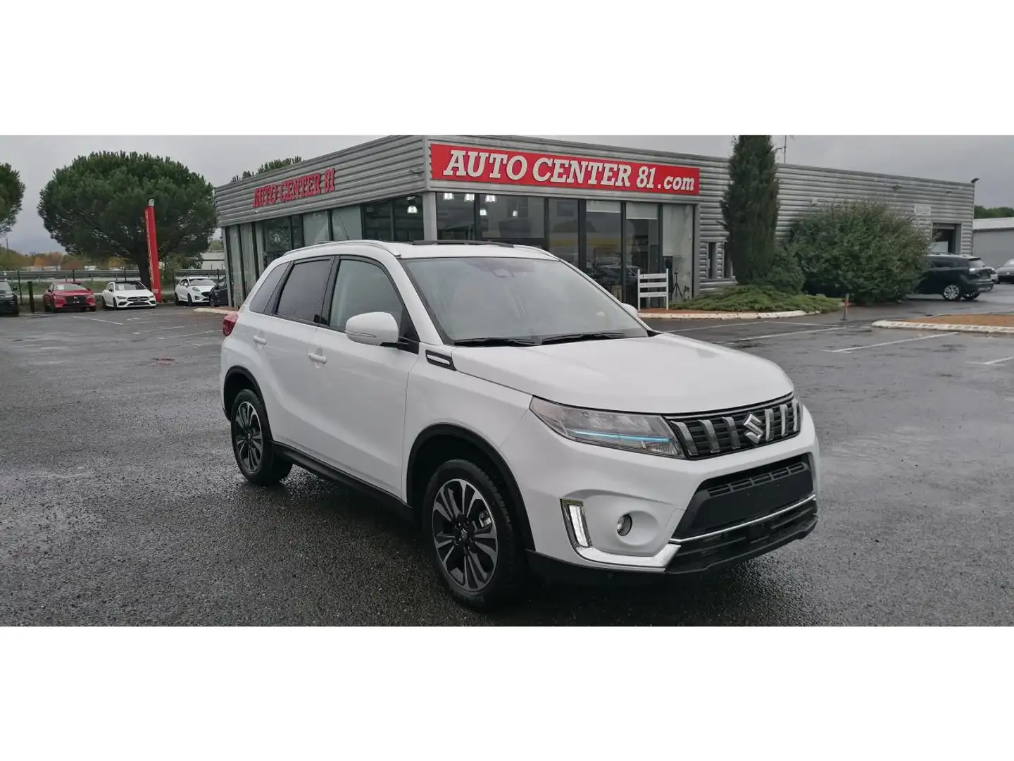 Suzuki Vitara 4WD AllGrip 1.4 Boosterjet Mhev 129ch Style +TOIT  Blanc - 1