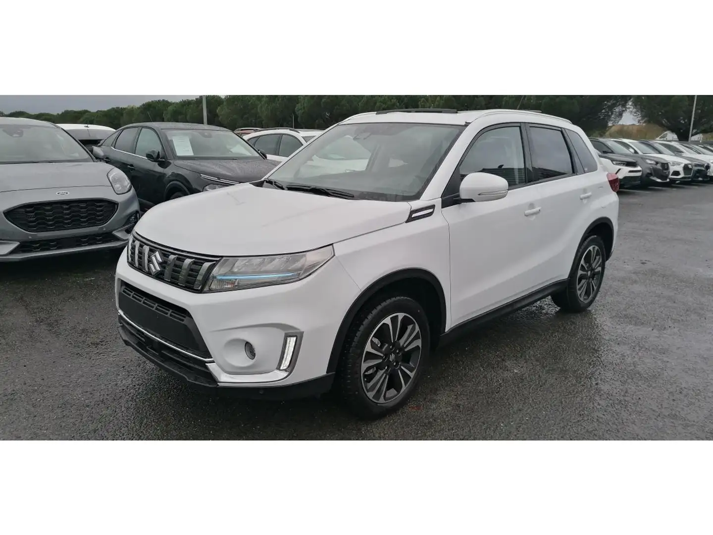 Suzuki Vitara 4WD AllGrip 1.4 Boosterjet Mhev 129ch Style +TOIT  Blanc - 2