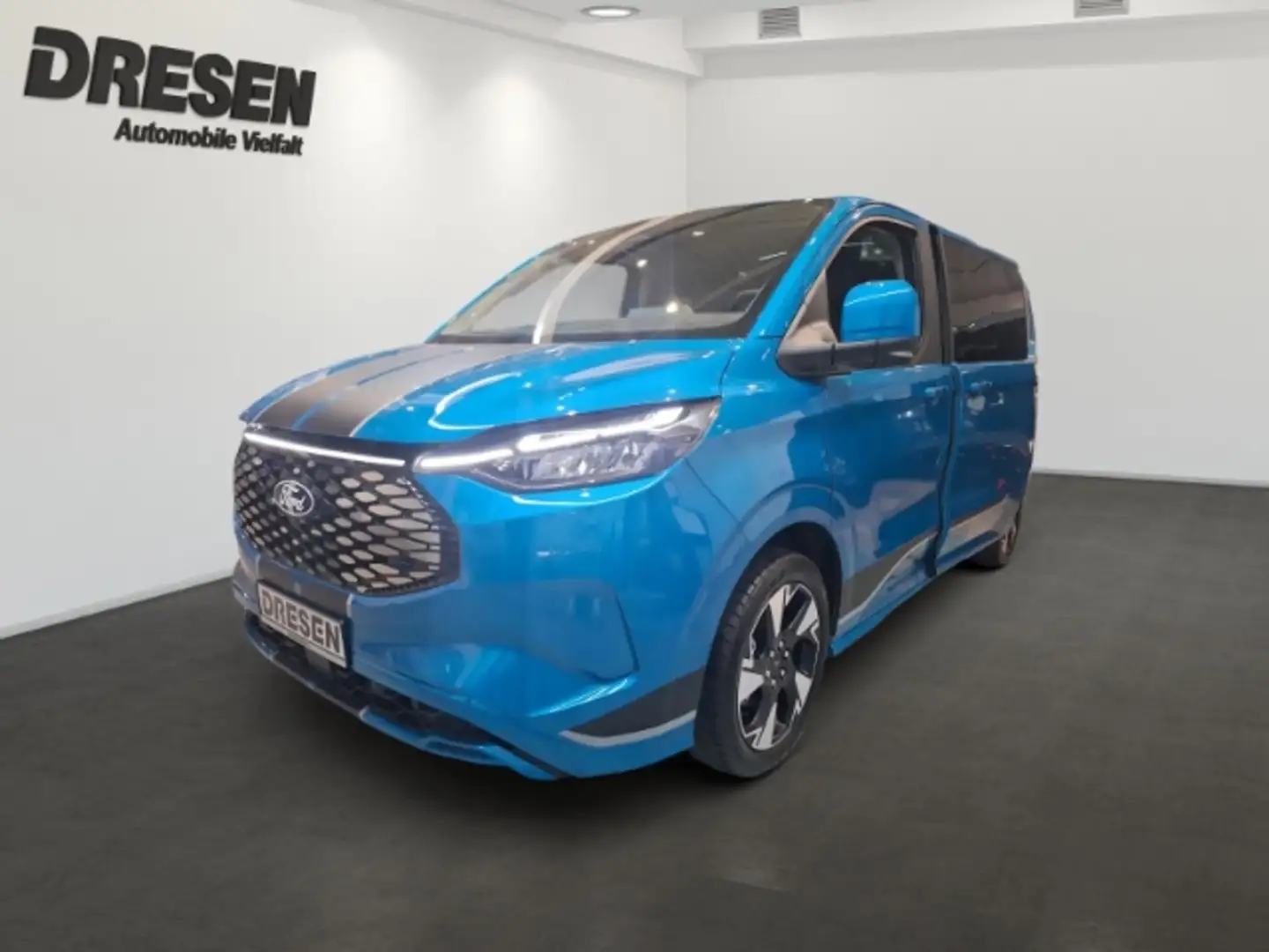 Ford Tourneo Custom Sport BEV+Sitzheizung+Lenkradheizung+Verkehrszeich Blau - 1