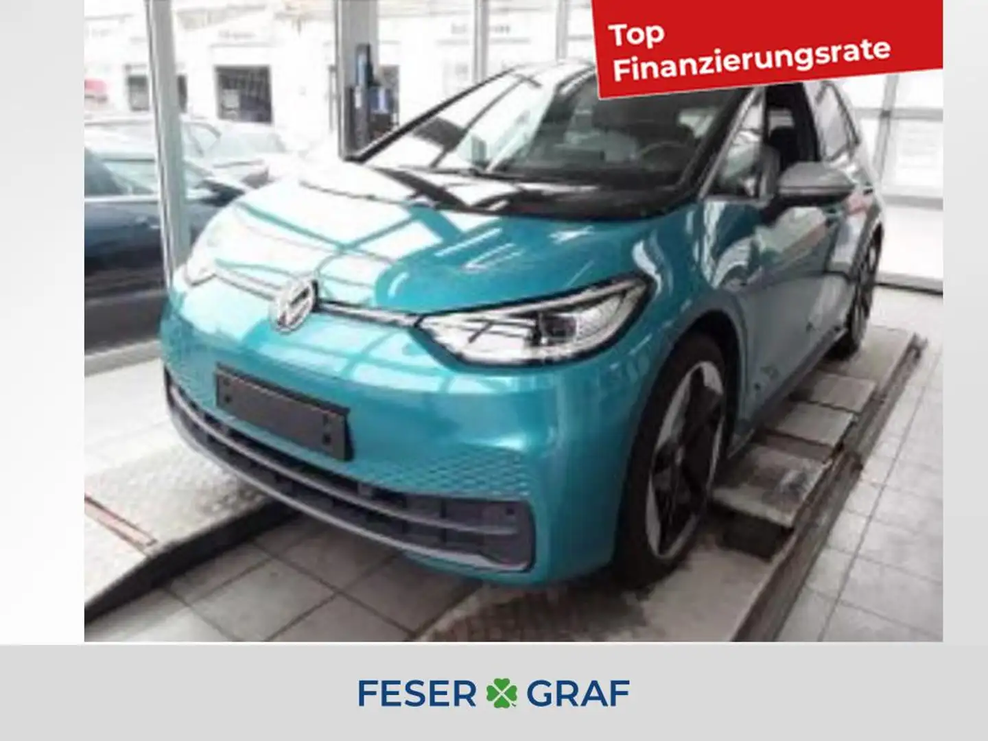 Volkswagen ID.3 Pro 1st Max 150 kW SHZ HUD Pano Kamera ACC Blau - 1