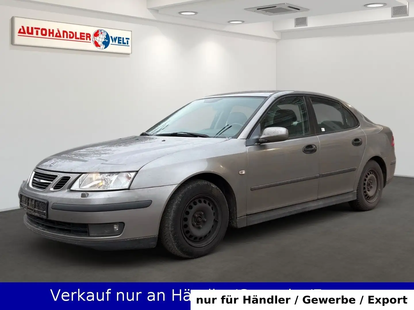 Saab 9-3 Lim. 1.8 T Automatik AAC Leder SHZ PDC AHK Grau - 1