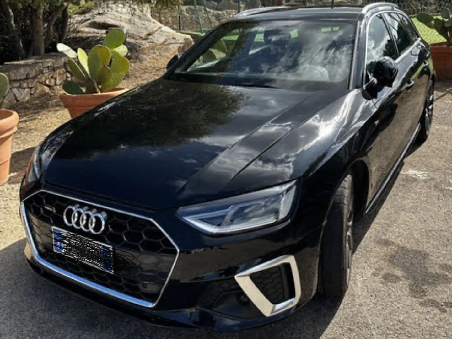 Audi A4 Avant 40 2.0 tdi S Line edition quattro 190cv s-tr Nero - 1