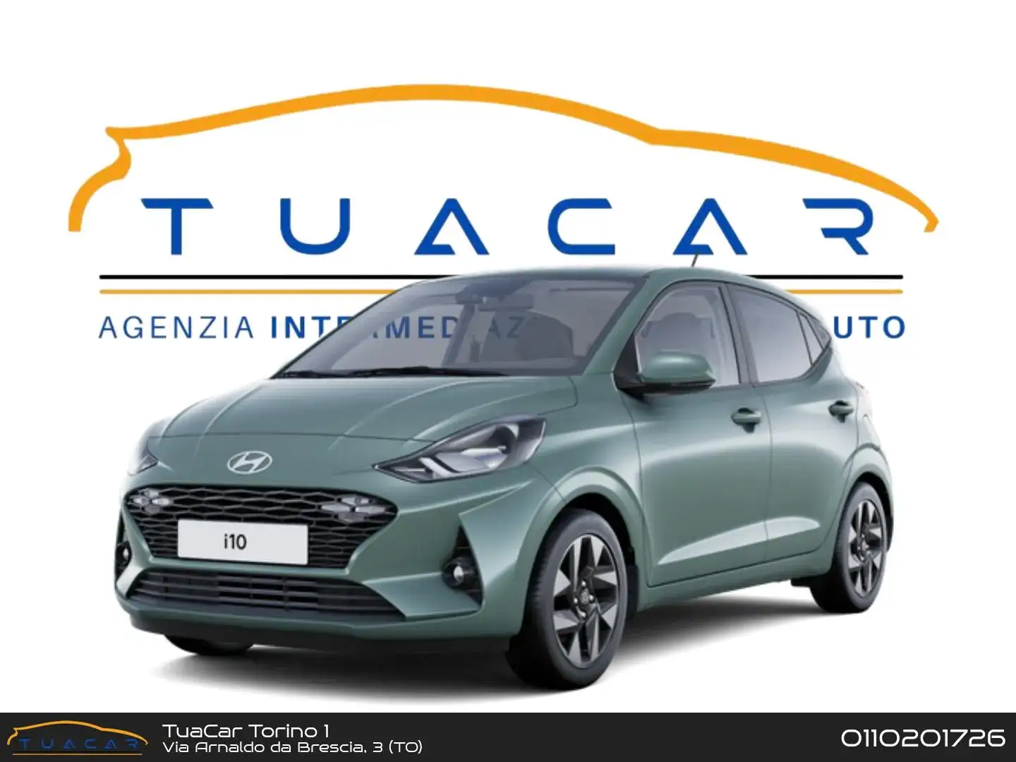 Hyundai i10 Connectline 1.0 MPI PRONTA CONSEGNA Grigio - 1