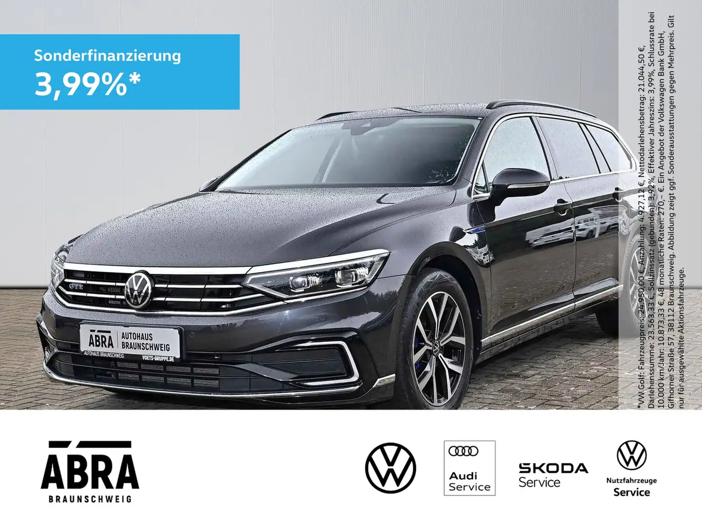 Volkswagen Passat Variant GTE 1.4eTSI DSG LED+NAV+ACC+LANE Grau - 1
